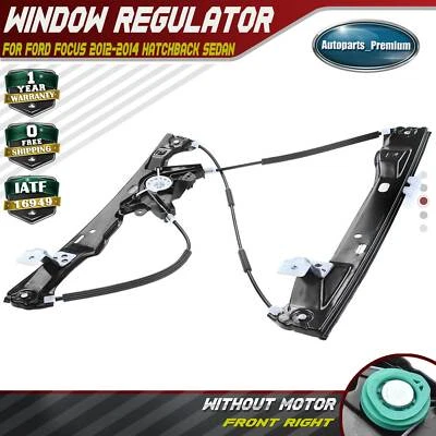 Regulador de ventana para Ford Focus 2012-2014 hatchback sedán lado del pasajero delantero Foto 1 de 4
