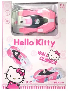 Hello Kitty Wall Climbing Stunt Car Remote Control RC Climber Floor Racing Toy - Picture 1 of 4
