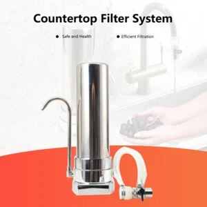 Stainless Steel Countertop Filter Water Filtration Filter Sink Drinking System - Picture 1 of 12