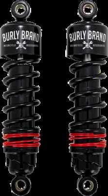 Amortiguadores Burly Black Lowering Slammer Plus Harley Road Glide Special 15-23 Foto 1 de 4