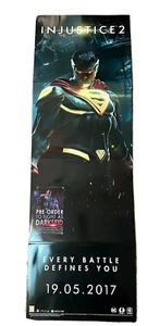 Injustice 2 RARO PS4 XBOX ONE Promocional Display Standee #1 - Imagen 1 de 2