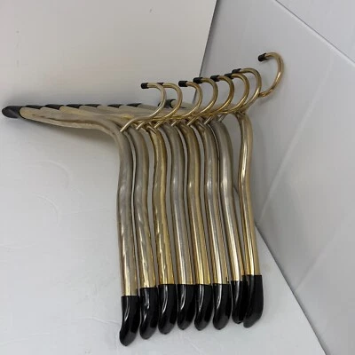 8 perchas tubulares de metal estilo Lee Rowan de mediados de siglo de alta resistencia Foto 1 de 4