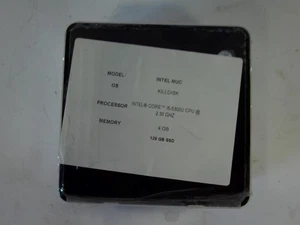Intel NUC NUC5I5MYHE Core i5-5300U 2.30GHz 4GB 128GB SSD NO OS Mini PC (M262) - Picture 1 of 8