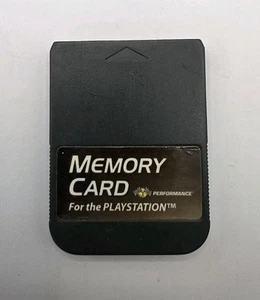 PS1 Memory Card by Performance Playstation 1 Tested & Working S2598 - Picture 1 of 5
