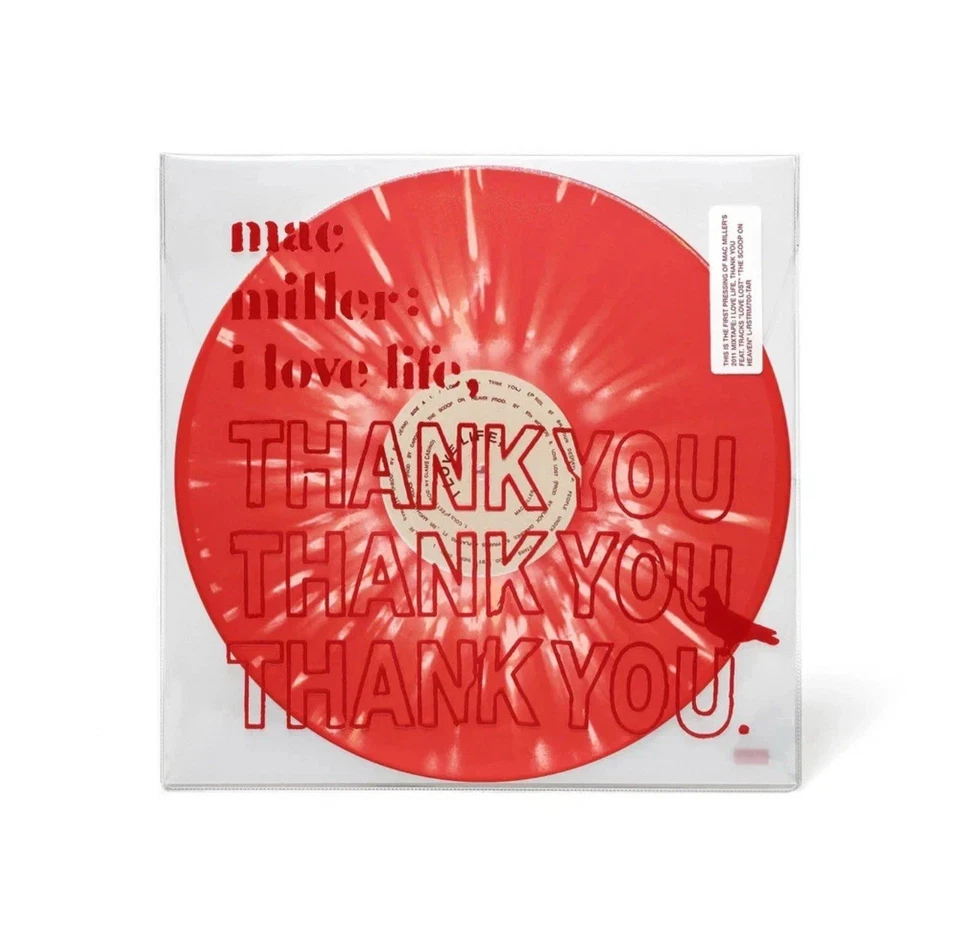 Mac Miller I Love Life, Thank You Vinyl | Red/White Splatter | Fat Beats | 2025 Foto 1 de 2