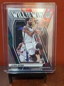 2020-21 Panini Mosaic Kyrie Irving Will to Win #14 | BROOKLYN NETS - Picture 1 of 2