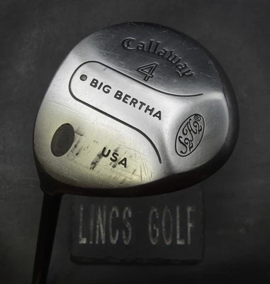 Left Handed Callaway Big Bertha S2H2 4 Wood Regular Graphite Shaft Black Grip - Image 1 of 4