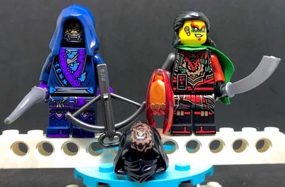 NINJAGO © LEGO WARRIOR MONK WOLF + KRUX ACRONIX - Imagen 1 de 4