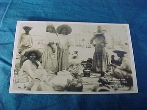 1914 MEXICAN REVOLUTION Cooking For Soldiers BORDER WARl REAL PHOTO POSTCARD - Bild 1 von 3