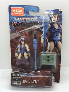 MOTU EVIL-LYN MEGA CONSTRUX HE-MAN MASTERS OF THE UNIVERSE FIGURA 2019 Tarjeta Dmg - Imagen 1 de 2