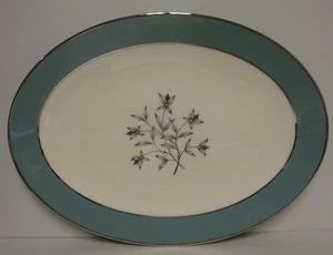 Lenox KINGSLEY Dinner Plates Lenox KINGSLEY 13-3/4" Oval Platter BEST More Here - Picture 1 of 2