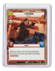 Jyn Erso - Stardust Rare - Star Wars Unlimited, Twilight of the Republic - Picture 1 of 3