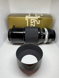 Nikon Zoom-NIKKOR Auto 80-200mm f/4.5 Lens F Mount W Caps Hood And Original Box - Picture 1 of 6
