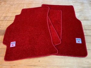For Civic ek9 type r car  Floor mats Carpet red 4pcs 1996-00 - Picture 1 of 5