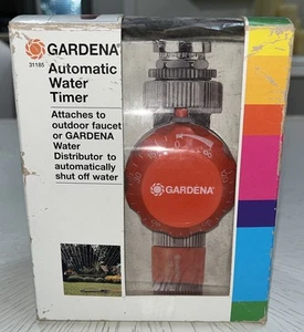 Gardena Automatic Water Timer Varied Water Scheduling To Shut Off Water New - Picture 1 of 6