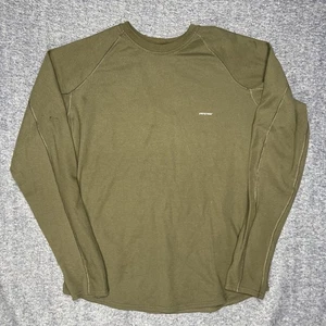 Patagonia Capilene Shirt Men green Long Sleeve Performance Base Layer - Picture 1 of 8