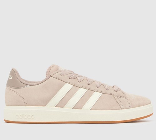 Adidas rosa Grand Court Base 00s scarpe da ginnastica uomo taglia UK7 EU40.6 REFD44