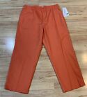New Women?S Francisca Koret Coral High Rise Elastic Waist Tapered Pants Size 16