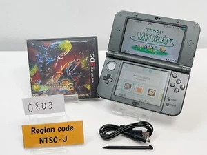 USED New Nintendo 3DS LL XL Console Upper screen IPS Metallic Black plz read - Picture 1 of 24