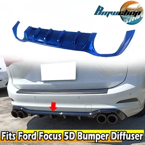 Painted Fits Ford Focus MK4 5D Wagon ST Line Rear Bumper Diffuser Spoiler 22-25 - Picture 1 of 6