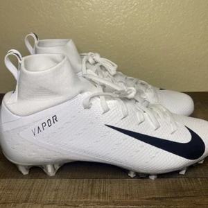 NEW Nike Vapor Untouchable Pro 3 White Football Cleats Men’s 15 Wide AQ8786-101 - Picture 1 of 6