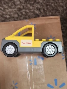 Lego Duplo TOY STORY PIZZA PLANET FLATBED YELLOW TRUCK Vehicle - Picture 1 of 5