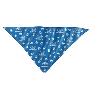Official Genuine Subaru Logo Dog Bandana Blue Wrx Sti Forester Ascent Outback - Picture 1 of 1
