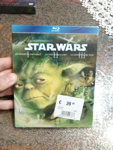 Star Wars I -II - III 3 Disc Box - Blu-Ray Disc (Neu & Versiegelt) - Bild 1 von 4