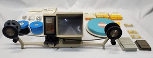 Revisor editor doble ocho Baia Brite View vintage para película de 8 mm - en caja original - Imagen 1 de 24