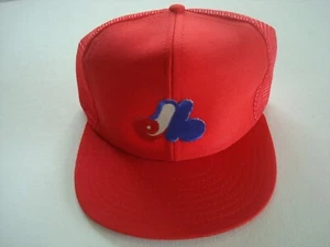 GORRA GORRA GORRA SNAPBACK MONTREAL EXPOS DISEÑADOR CAMIONERO AÑOS 80 90 VINTAGE S2 - Imagen 1 de 5