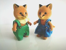 Sylvanian Families Baden & Mikaela's Renard Foxes UK 1995