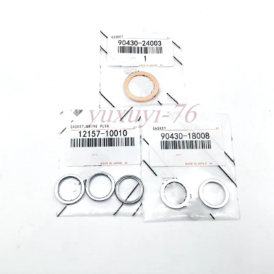 OEM Transfer & Differential Oil Drain Plug Gasket for Toyota Scion Lexus Tacoma - Image 1 of 4