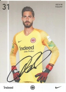 Kevin Trapp - Eintracht Frankfurt - Saison 2018/2019 - Autogrammkarte - Bild 1 von 1