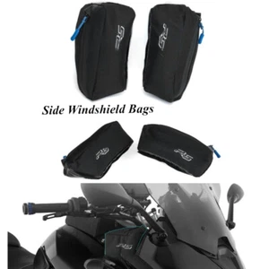 Side Windshield Bags For BMW R1250RS R1200RS 19- Fairing Bag 1L Storage Tool Bag - Picture 1 of 13