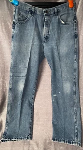 Vintage Wrangler Authentic Jeans 100% Cotton Size W36 L29 (#5) - Picture 1 of 5
