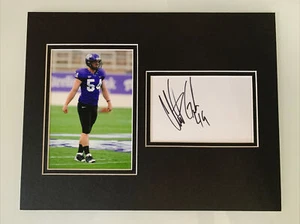 SEATTLE SEAHAWKS CLINT GRESHAM signed handsigniertes Passepartout Foto mit Schnitt 11"x14"  - Bild 1 von 2