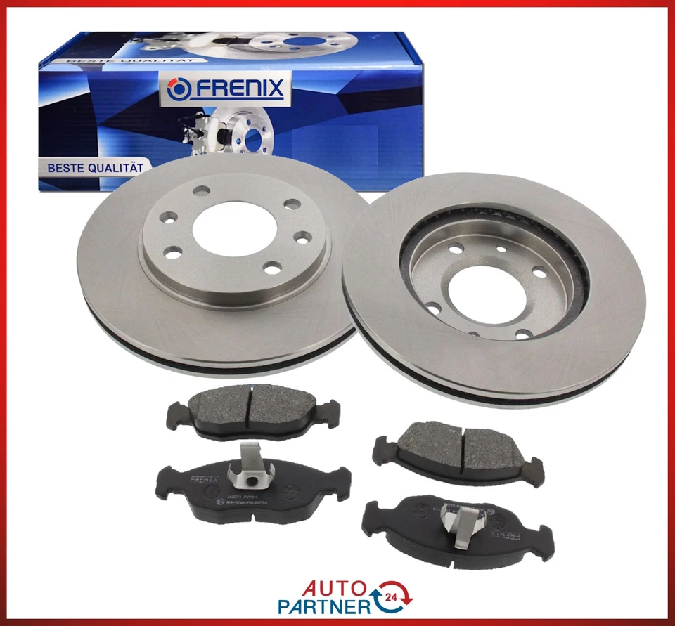Set Freni Frontale per Citroen Saxo Xsara Dischi Ø247 + Pastiglie Peugeot 106 - Immagine 1 di 1