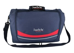 Personal Item Bags TM  Messenger Bag Carry On Under The Seat 18x14x7 (Blue) - Picture 1 of 12
