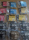 EZ Ink LC61 BLACK, CYAN, MAGENTA, YELLOW, "LOT OF 15" EX. SEPT 2024 & DAILY SHP