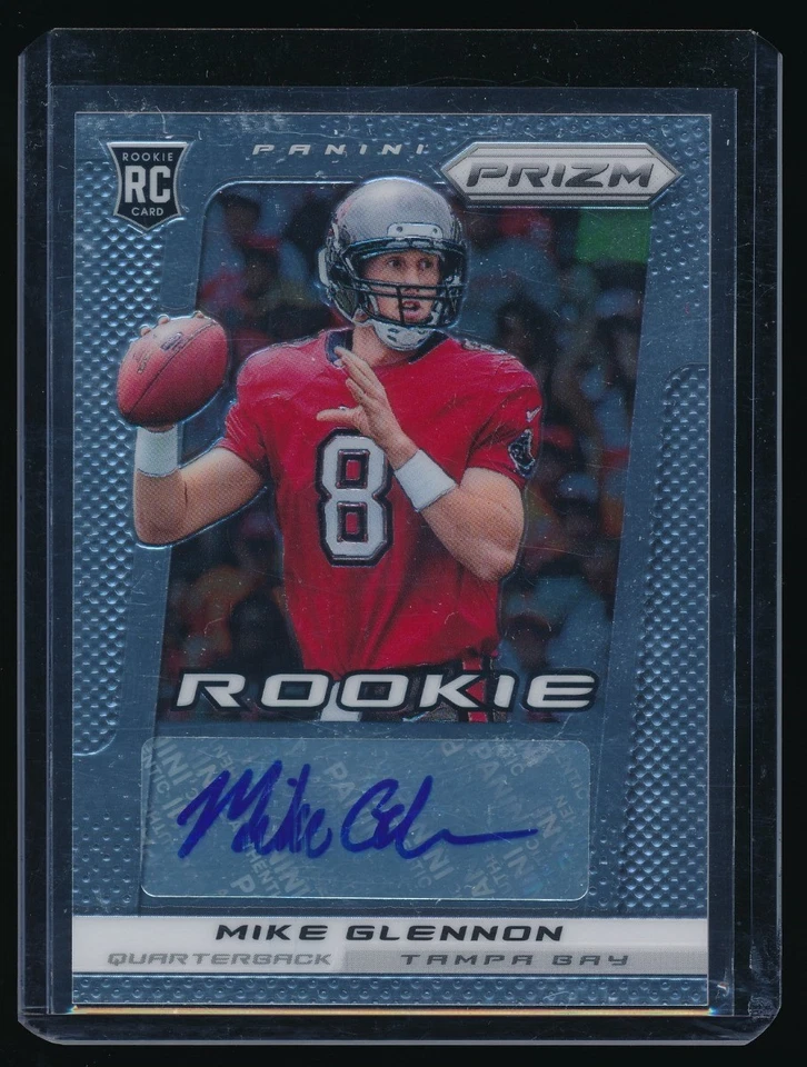 MIKE GLENNON 2013 PANINI PRIZM AUTOGRAPH RC AUTO *TAMPA BAY BUCCANEERS* - Image 1 of 1
