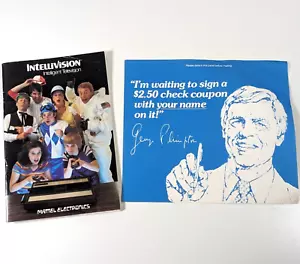 INTELLIVISION GIOCHI CATALOGO E PROMO VINTAGE 1982 LIBRETTO MATTEL ELECTRONICS - Foto 1 di 5