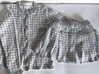 Rahigo Skirt Top Set Outfit Grey Age 6 7 Girl Sweatshirt Dress Knitted Smart