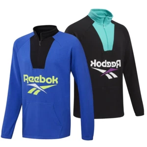 Reebok Men's Sweatshirt Classics- Vector 1/4 Zip (DX3821, DX3822) - Picture 1 of 11
