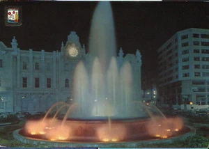 ANTIGUA POSTAL FUENTE LUMINOSA SANTANDER CANTABRIA POSTCARD POSTKARTE CC01410 - Imagen 1 de 1