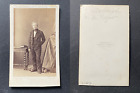 Disdri, Paris, Paul Henri Ernest de Royer, magistrat, circa 1865 vintage cdv al