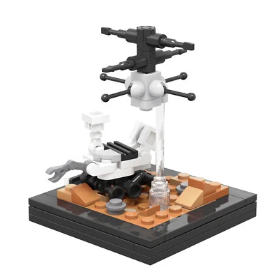 ZITIANYOUBUILD The Mars 2020 Ingenuity Helicopter Robotic Drone 79 Build Moc - Image 1 of 4