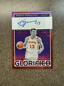 2021-22 Panini Recon - Glorified Signatures - Bogdan Bogdanovic - Autograph /75 - Picture 1 of 3