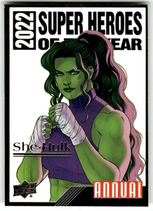 Upper Deck Marvel Annuale Supereroi dell'Anno 2022 #MI-9 She-Hulk - Foto 1 di 4