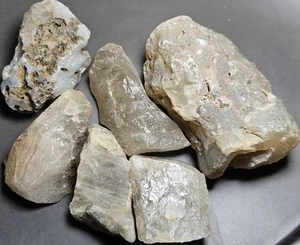SALE Agate Quartz Mixed Parcel Australian Rough Cabbing Lapidary 1.115 Kilogram - Imagen 1 de 17