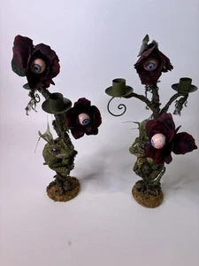 Juego de 2 Candelabros Lagarto Halloween Colección Katherines 17.5" - Imagen 1 de 9